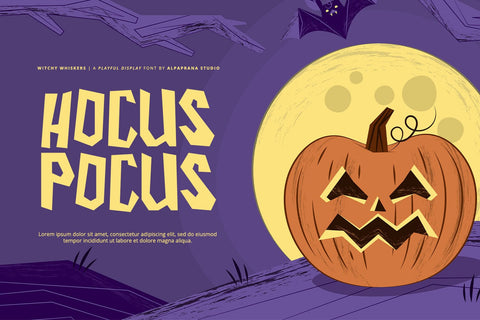 Witchy Whiskers - Playful Font Font Alpaprana Studio 