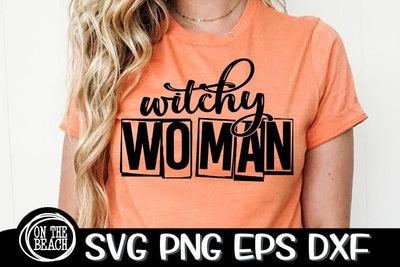 Witchy Woman -Halloween -SVG PNG EPS DXF SVG On the Beach Boutique 