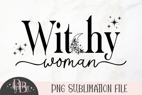 Witchy Woman PNG Sublimation BijouBay 