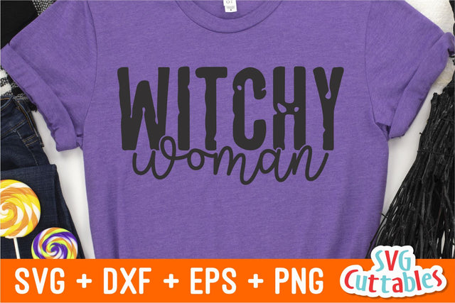 Witchy Woman svg - Halloween - svg - dxf - eps - png - Halloween Shirt SVG - Silhouette - Cricut Cut File - Digital Download SVG Svg Cuttables 