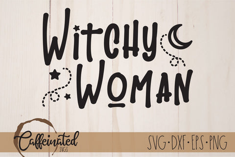 Witchy Woman svg, Halloween svg SVG Caffeinated SVGs 