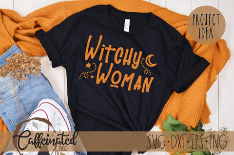 Witchy Woman svg, Halloween svg SVG Caffeinated SVGs 