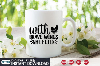 with brave wings she flies SVG md faruk hossain 
