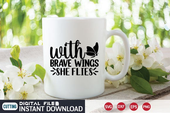 with brave wings she flies SVG md faruk hossain 