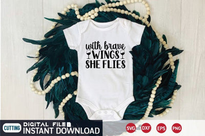 with brave wings she flies SVG md faruk hossain 