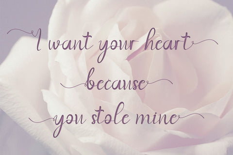 With Danilla Font Prasetya Letter 