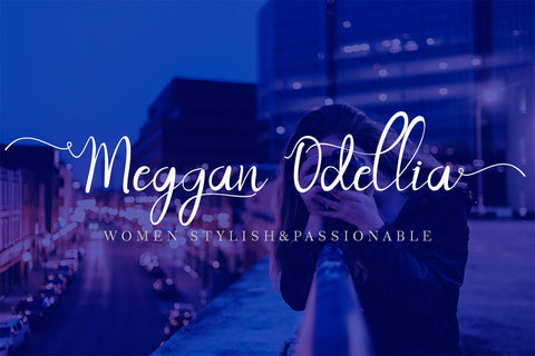 With Danilla Font Prasetya Letter 