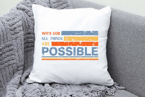 With God All Things Are Possible Christian Sublimation Sublimation Jagonath Roy 