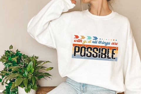 With God All Things Are Possible Christian Sublimation Sublimation Jagonath Roy 