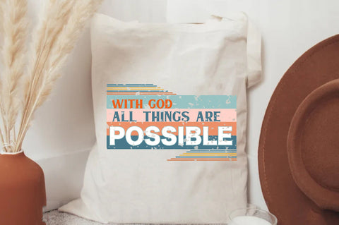 With God All Things Are Possible Christian Sublimation Vol-2 Sublimation Jagonath Roy 
