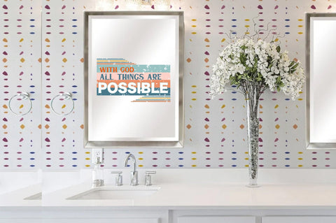 With God All Things Are Possible Christian Sublimation Vol-2 Sublimation Jagonath Roy 