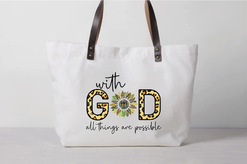 With God All Things Are Possible Embroidery/Applique DESIGNS Creativeart88 