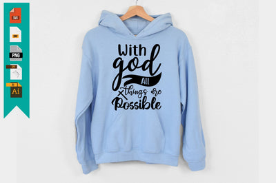 With God All Things Are Possible SVG Craftlabsvg24 