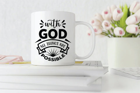 With God All Things Are Possible SVG SVG Creativeart88 