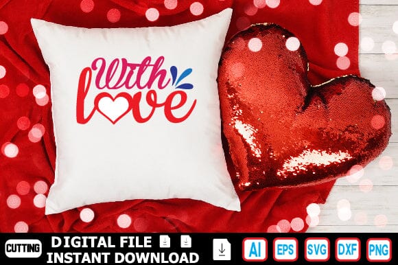 With Love SVG Craftlabsvg24 