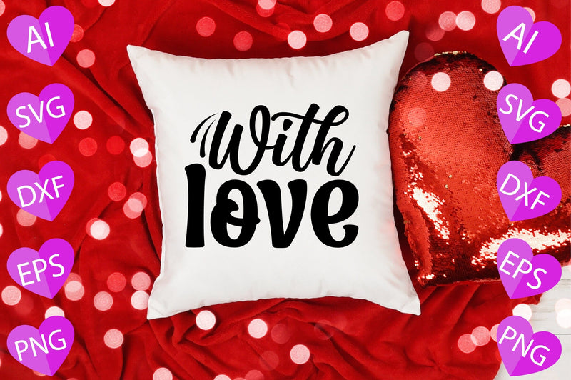 With Love SVG CraftlabSvg29 