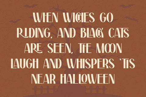 Withcher Beauty | Ligature Sans Typeface Font studioalmeera 