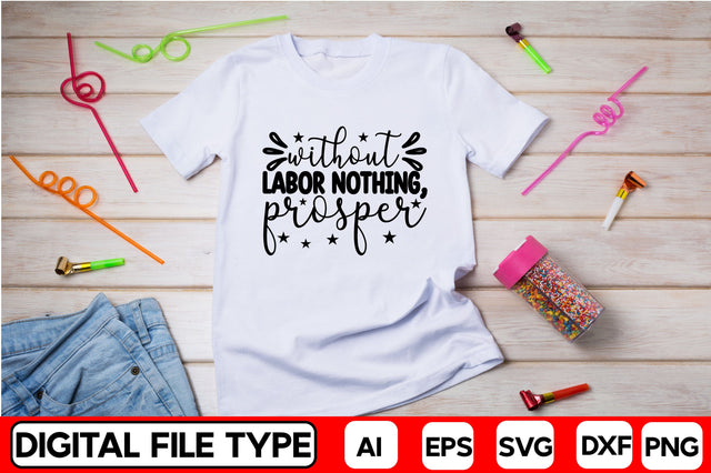 Without Labor Nothing, Prosper SVG CraftlabSvg29 