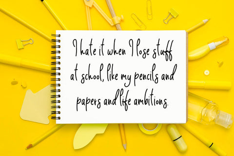 Without Me Font Freeling Design House 