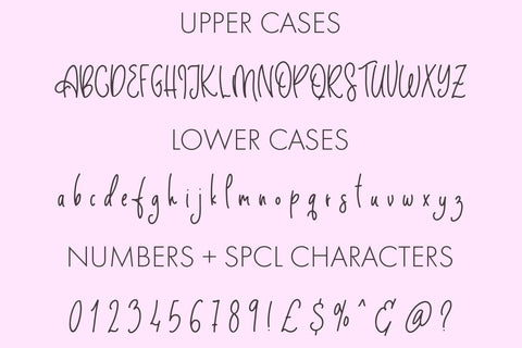 Without Me Font Freeling Design House 