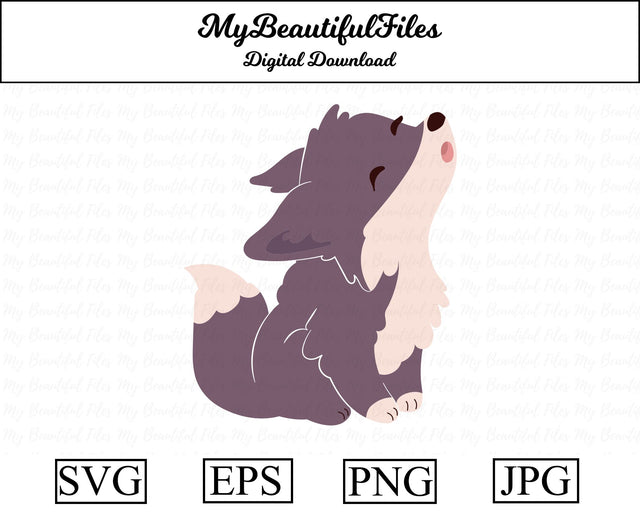 Wolf - Animal SVG MyBeautifulFiles 