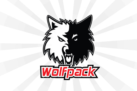 Wolf Head Set Vector SVG Johan Ru designs 