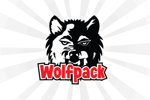 Wolf Head Set Vector SVG Johan Ru designs 