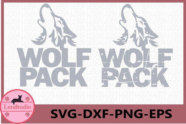 Wolf Pack SVG SVG Lerastudio 