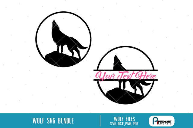 Wolf Svg Bundle SVG Pinoyart Kreatib 