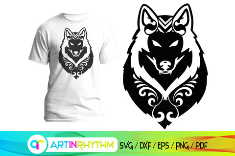 wolf svg SVG Artinrhythm shop 