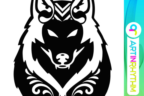 wolf svg SVG Artinrhythm shop 