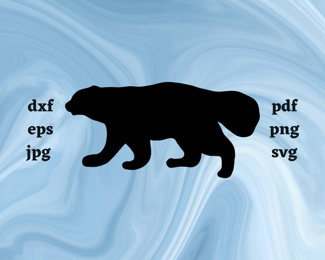 Wolverine SVG Cut File SVG Northern Light SVG 