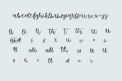 Woman Beauty Font goodigital_13 