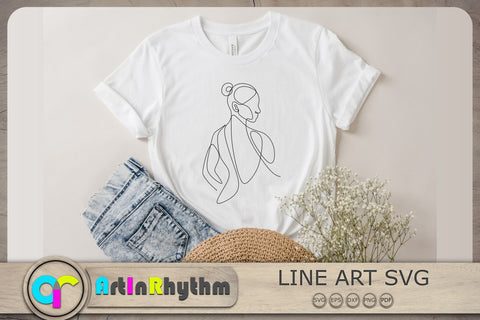 Woman Body One Line Art Svg, Woman Body Line Art Svg, Woman Svg SVG Artinrhythm shop 