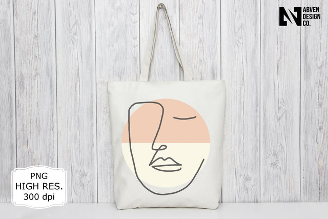 Woman Face and the Sun PNG Sublimation Sublimation Abven Graphics 