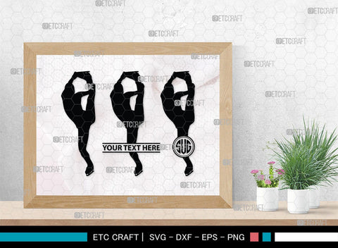 Woman Figure Skating Monogram, Woman Figure Skating Silhouette, Woman Figure Skating SVG, Female Figure Skating Svg, SB00418 SVG ETC Craft 