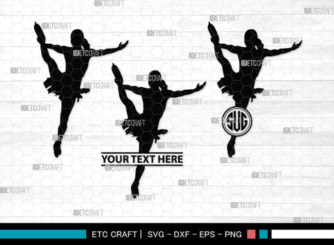 Woman Figure Skating Monogram, Woman Figure Skating Silhouette, Woman Figure Skating SVG, Female Figure Skating Svg, SB00418 SVG ETC Craft 