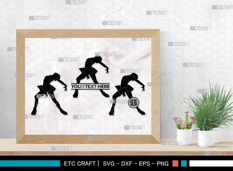 Woman Figure Skating Monogram, Woman Figure Skating Silhouette, Woman Figure Skating SVG, Female Figure Skating Svg, SB00418 SVG ETC Craft 