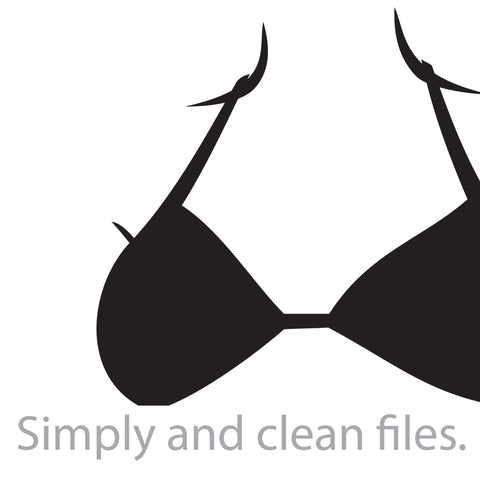 Woman in bikini SVG TribaliumArtSF 