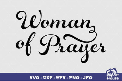 Woman of Prayer SVG The Clipart House 