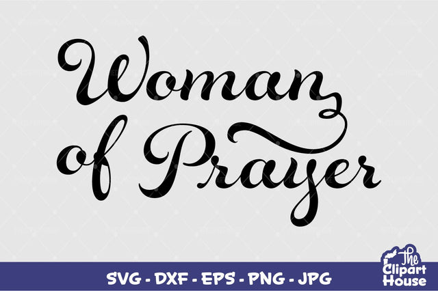 Woman of Prayer SVG The Clipart House 