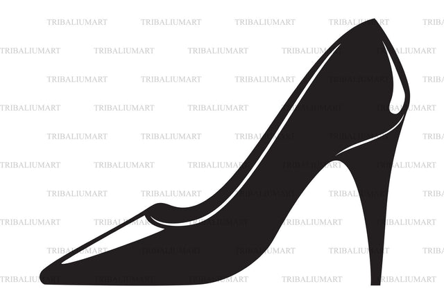 Woman shoe SVG TribaliumArtSF 