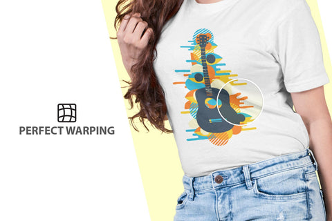 Woman T-Shirt Mock-Up Mock Up Photo SH_Tee store 