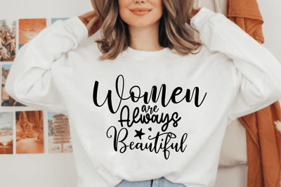 Women Are Always Beautiful svg SVG orpitasn 
