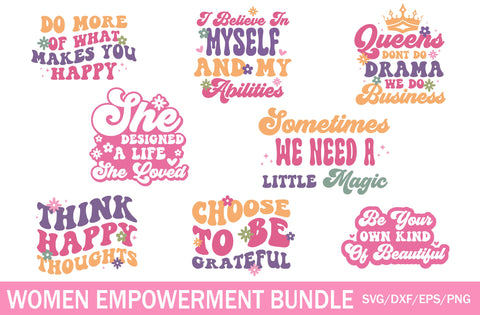 Women Empowerment Bundle SVG, Motivational svg, Positive Quotes svg, Girl Quotes Svg, Girl Power, Boss lady, Queen svg, Cut File for Cricut SVG MD mominul islam 