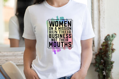 Women on a mission Sublimation PNG Sublimation Regulrcrative 