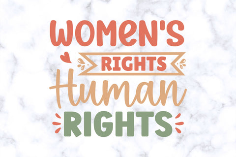 Women rights are human rights SVG SVG Regulrcrative 