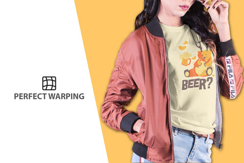 Women T-Shirt Mock-Up Mock Up Photo SH_Tee store 