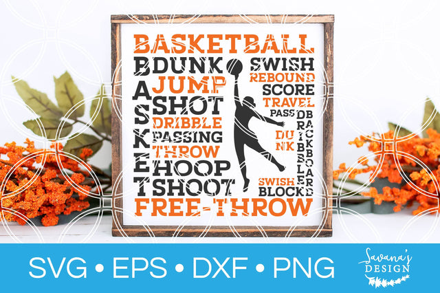 Womens Basketball SVG SVG SavanasDesign 