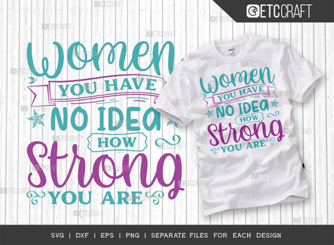 Women's Day Bundle Vol-05 | Powerful Woman In The Making Svg | Strong Women Raise Strong Girls Svg | Strong Womens Svg | Well Behaved Women Seldom Make History Svg | Women's Day Quote Design SVG ETC Craft 